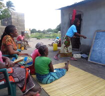 Alphabetisierung in Mosambik