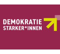 Logo Demokratiestärker*innen