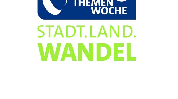 Logo der ARD-Themenwoche: Stadt. Land. Wandel