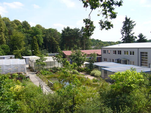 Luftbild der Jugendwerkstatt