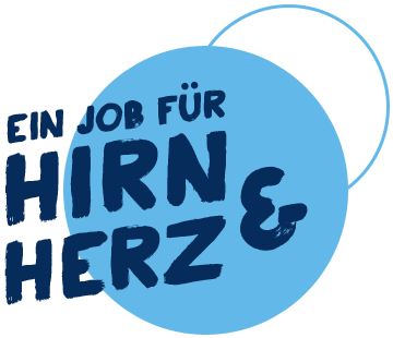 Logo "Ein Job für Hirn und Herz"