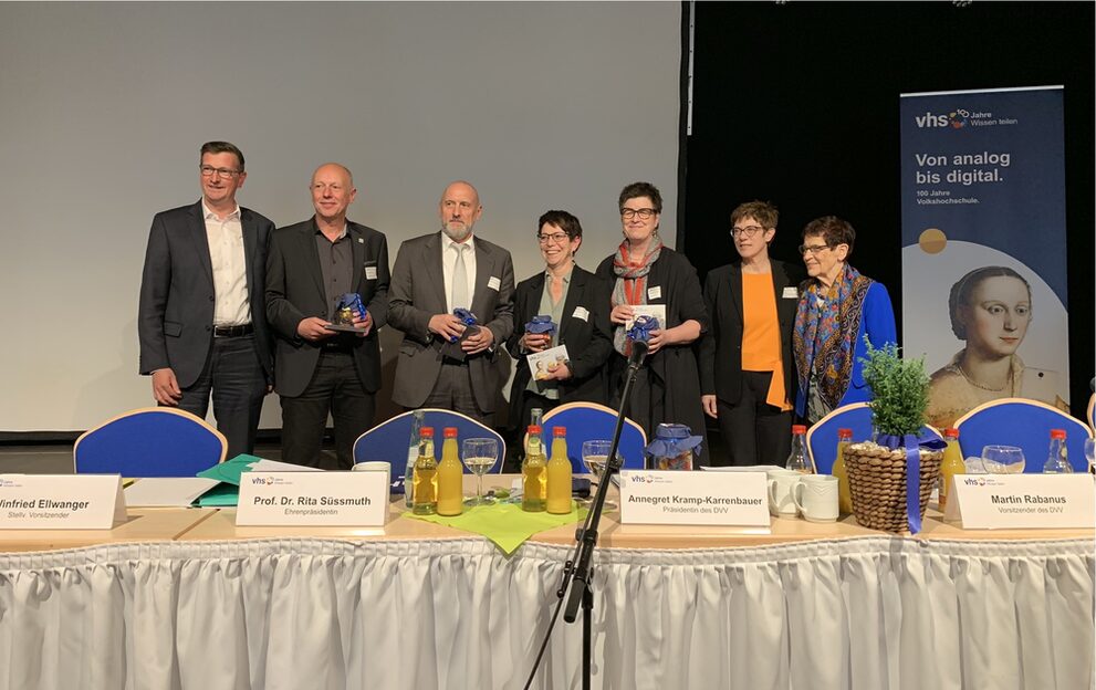 Der neu gewählte DVV-Vorstand