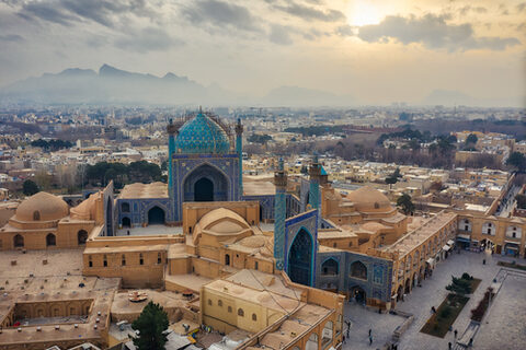 Moschee in Isfahan, Iran.