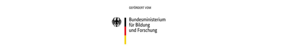 Logo gefördert vom Bundesministerium für Bildung und Forschung