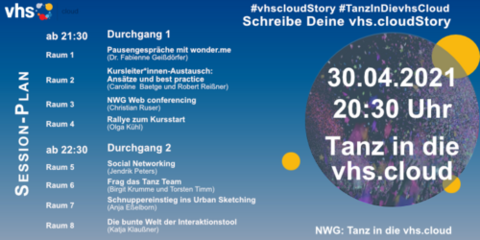 Session-Plan des "Tanz in die vhs.cloud" 2021