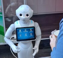 Humanoider Roboter auf der Bundesfachkonferenz Berufliche Bildung