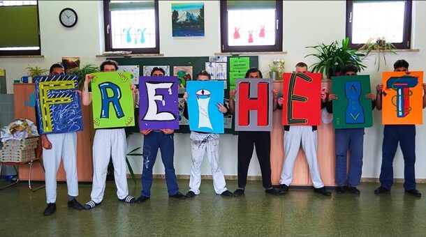 Teilnehmer*innen Projekt Freiheit hinter Gittern