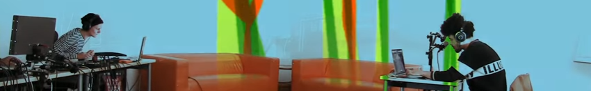 Szene während des Projekts "I-Lab-Blog" der vhs Köln