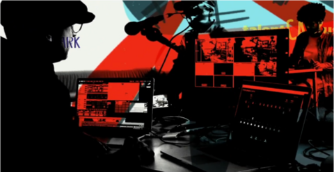 Szene während des Projekts "I-Lab-Blog" der vhs Köln