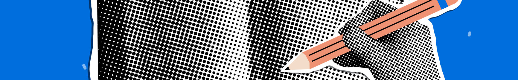 Modern collage. Knowledge concept