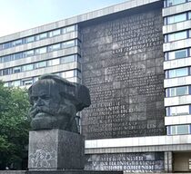 Karl-Marx-Monument in Chemnitz