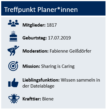 Steckbrief mit Symbolen