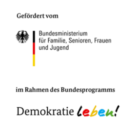 Gefördert durch das Bundesministerium für Familie, Senioren, Frauen und Jugend (BMFSFJ)