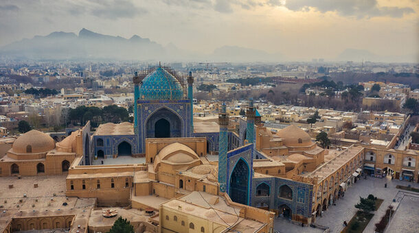 Moschee in Isfahan, Iran.