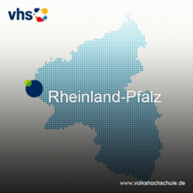 Umriss Bundesland Rheinland-Pfalz