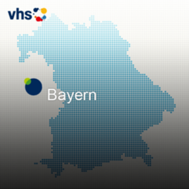 Umriss Bundesland Bayern