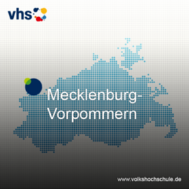 Umriss Bundesland Mecklenburg-Vorpommern