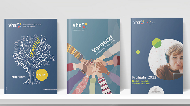 Cover vhs-Hefte zum Jahresschwerpunkt Venetzt