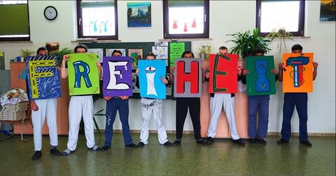 Teilnehmer*innen Projekt „Freiheit hinter Gittern”