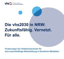 Forderungspapier: Die vhs2030 in NRW