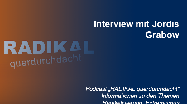 Podcast "RADIKAL querdurchdacht" Episode 38 - Jördis Grabow
