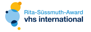 Logo Rita-Süssmuth-Award vhs international
