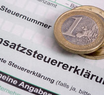 Make filling in German tax form for sales tax VAT