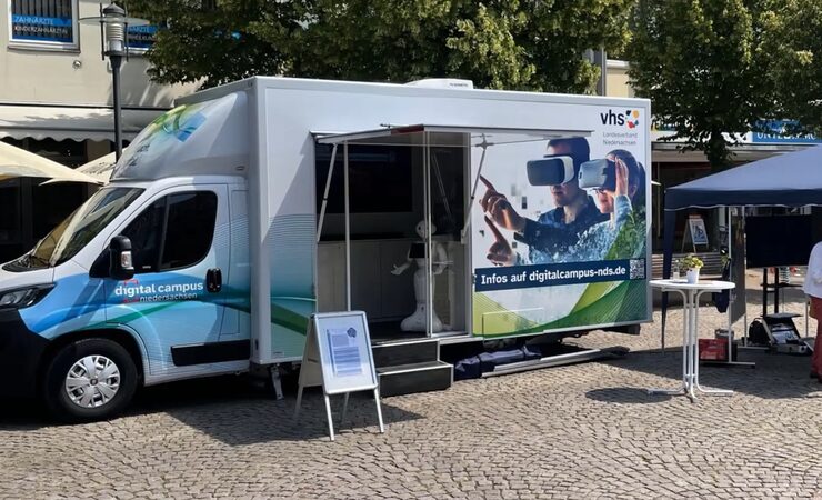 Video über das Digimobil des vhs-Landesverbandes Niedersachsen