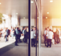 Abstract blur business and entrepreneurship background