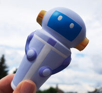 App-Roboter als Knautschfigur